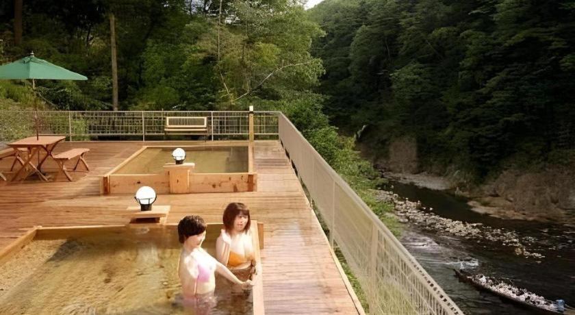 Kinugawa Niouson Plaza Hotel Никко Экстерьер фото